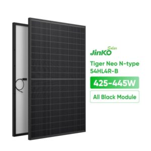 Jinko Tiger Neo N-type Topcon Solar Panel 425W 430W 435W 440W 54HL4R-B All Black Monocrystalline Solar PV Panel