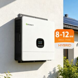 Growatt SPE 8000-12000es Hybrid Solar Inverter System 8KW to 12KW Off-Grid Photovoltaic Inverter 10KW Solar Inverter