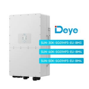 Deye Eu Stock Hybrid Inverter Three Phase 30Kw 40Kw 50Kw Hybrid High Voltage Inverter